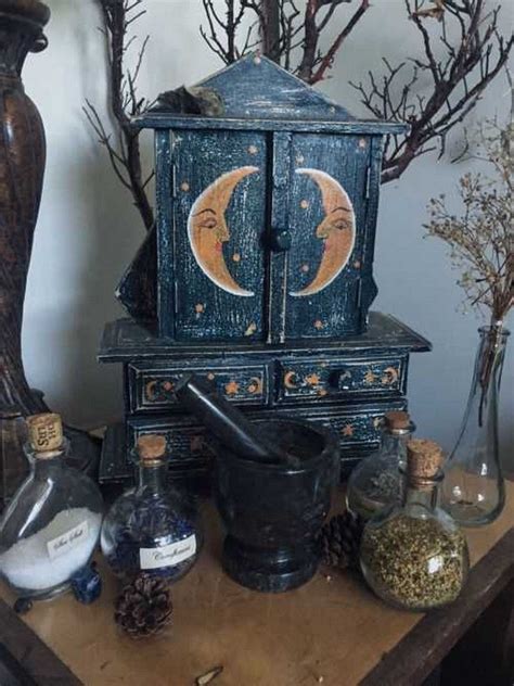 Witch altar cabinet